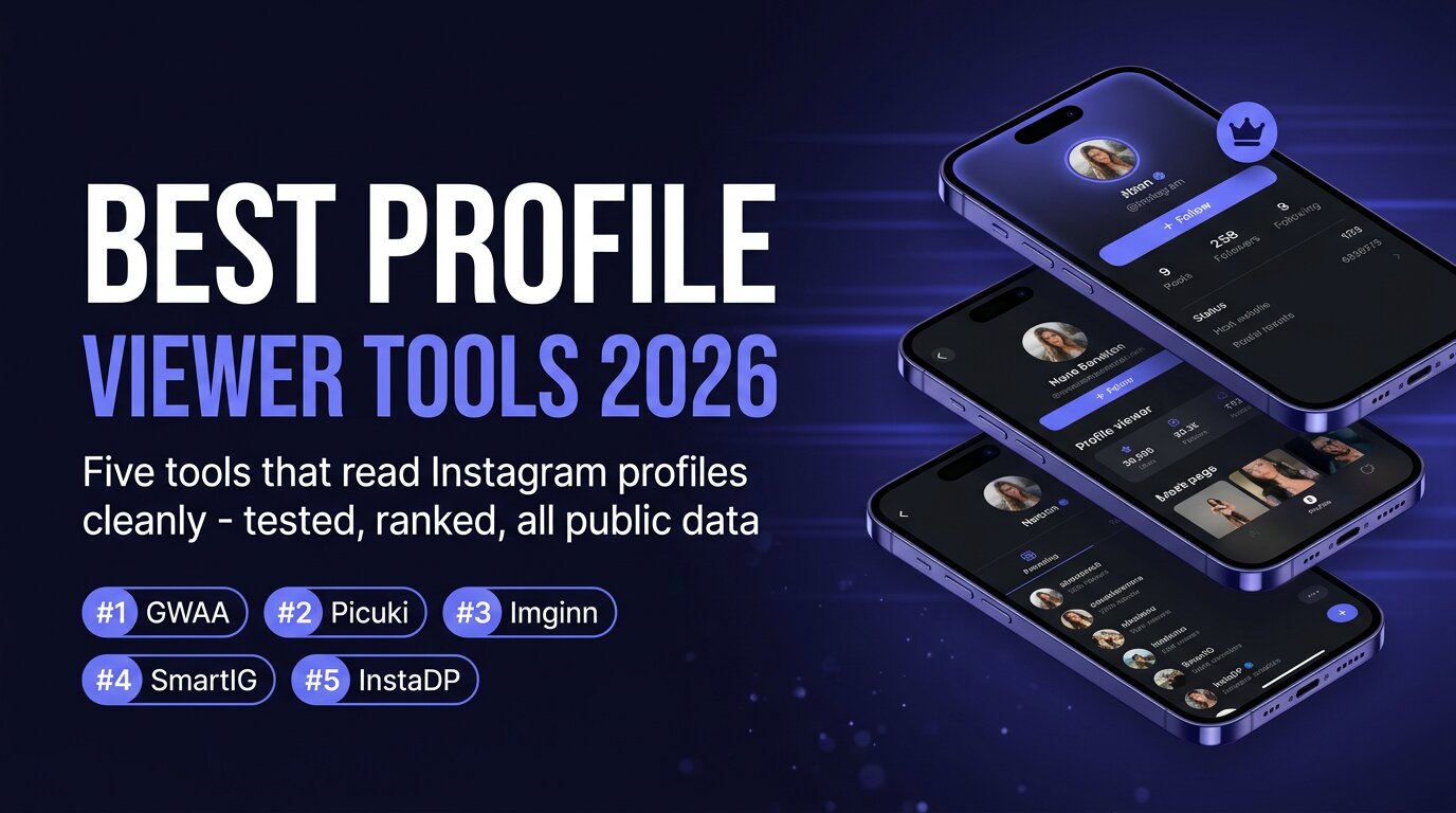 Best Instagram Profile Viewer Tools 2026 (Ranked)