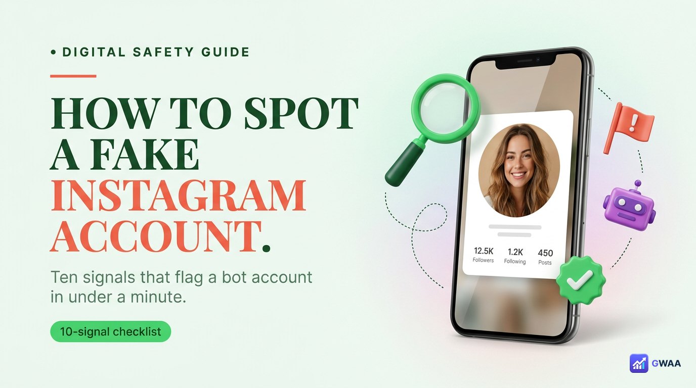 How to Spot a Fake Instagram Account (10-Signal Checklist)