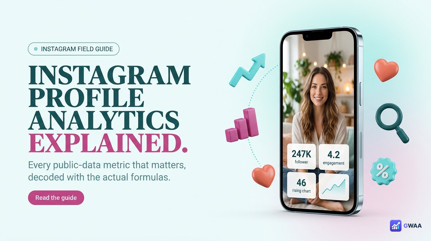 Instagram Profile Analytics Explained (2026 Field Guide)
