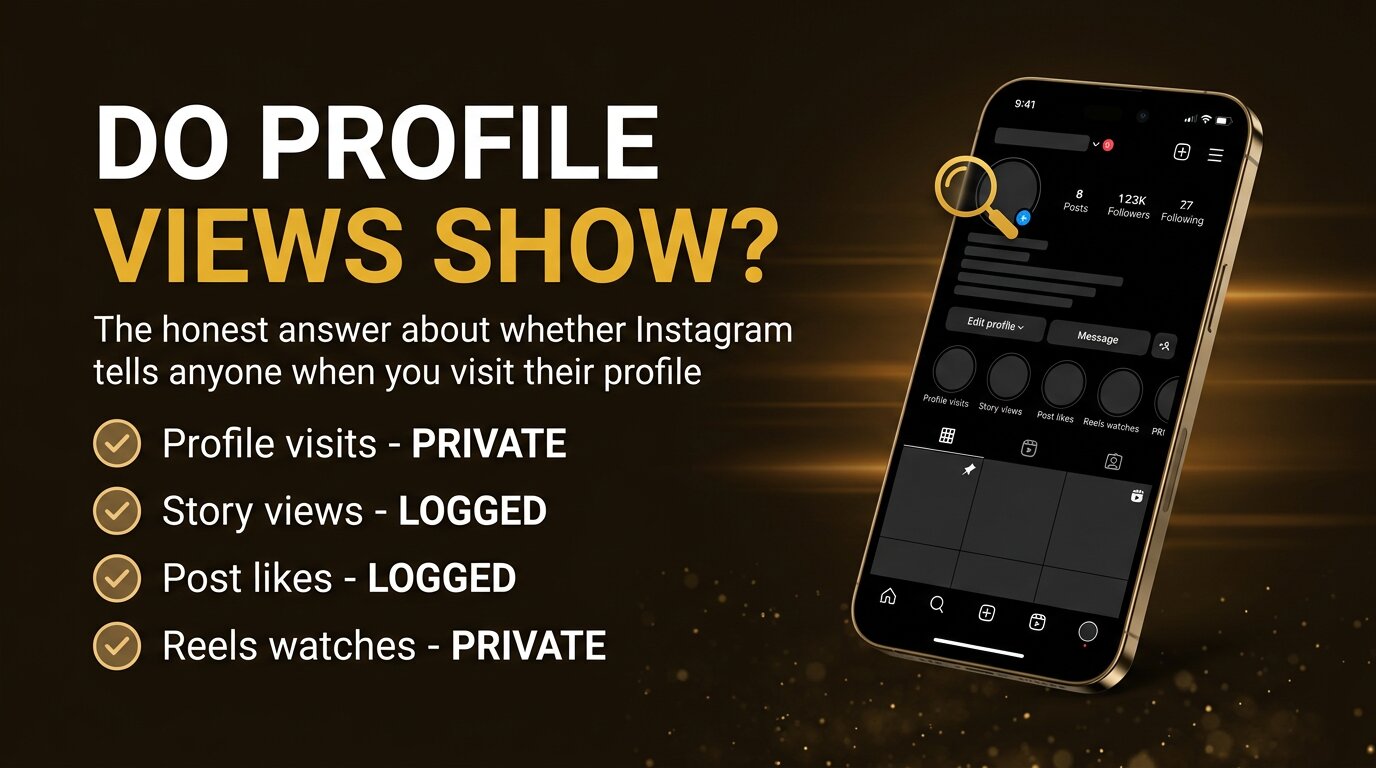 Do Instagram Profile Views Show? The Honest Answer